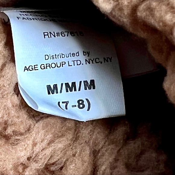 Fuzzy Reindeer Slide On Slippers Christmas Holiday - Picture 8 of 8